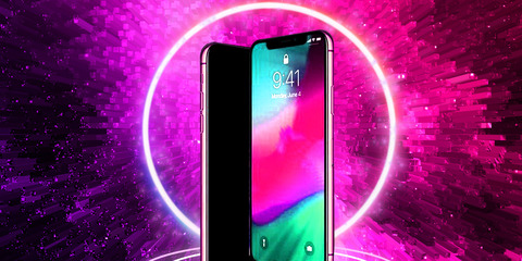 苹果手机发布宣传海报PSD模板免费下载指南